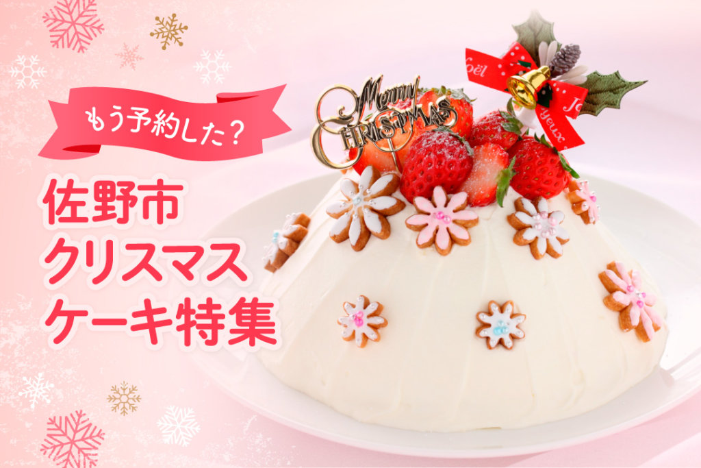 もう予約した?佐野市 クリスマスケーキ特集
