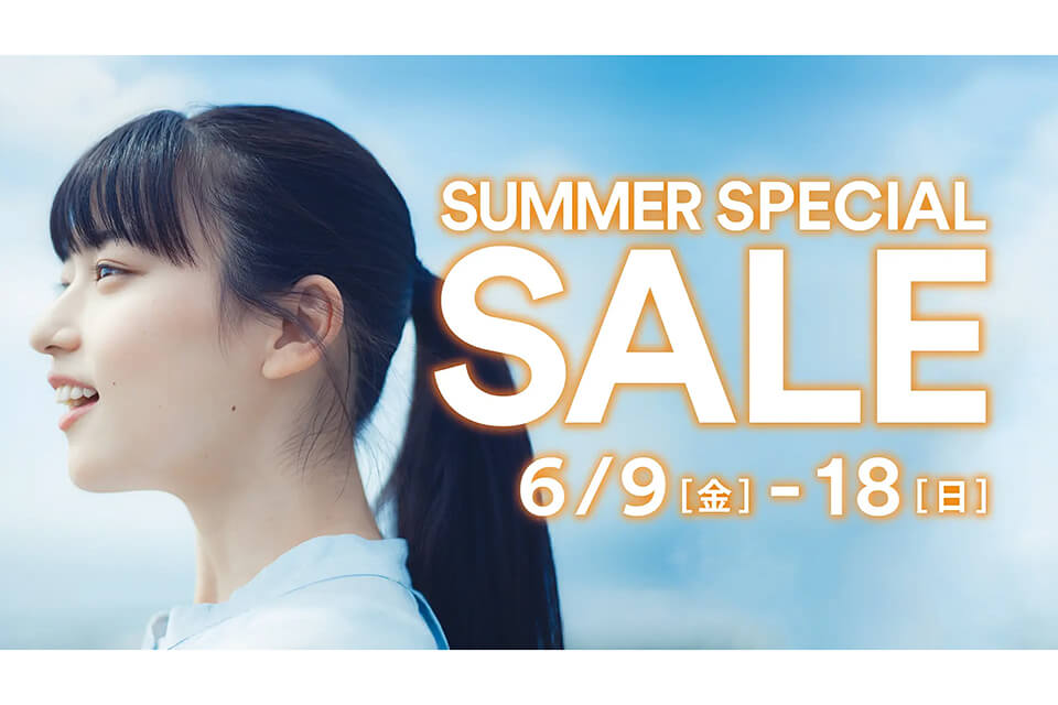 佐野プレミアム・アウトレットで夏物が最大70%OFF「SUMMER SPECIAL SALE」開催
