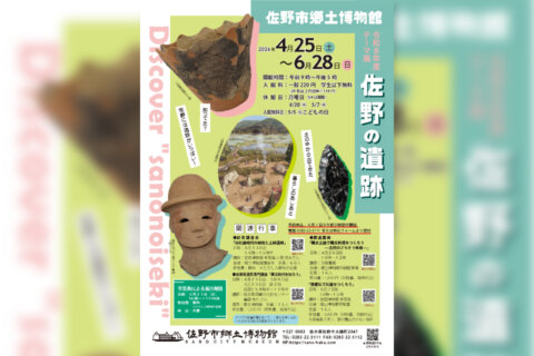 佐野市郷土博物館　テーマ展「佐野の遺跡」開催